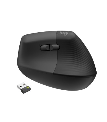 LOGITECH MOUSE USB OPTICAL WRL VERTICAL/BLACK RIGH 910-006494 