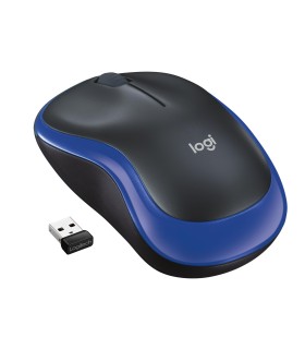 LOGITECH MOUSE USB OPTICAL WRL M185/BLUE 910-002236 