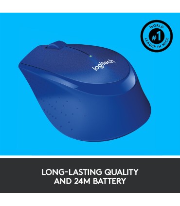 LOGITECH MOUSE USB OPTICAL WRL M330/SILENT BL 910-004910 