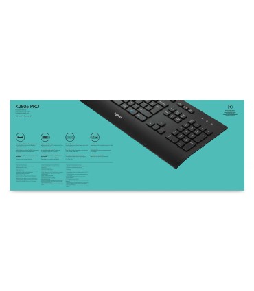 LOGITECH KEYBOARD K280E USB ENG/OEM 920-005217 