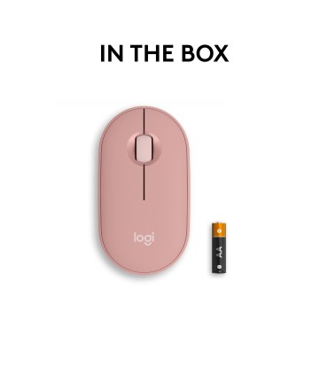 LOGITECH MOUSE USB OPTICAL WRL M350S/ROSE 910-007014 