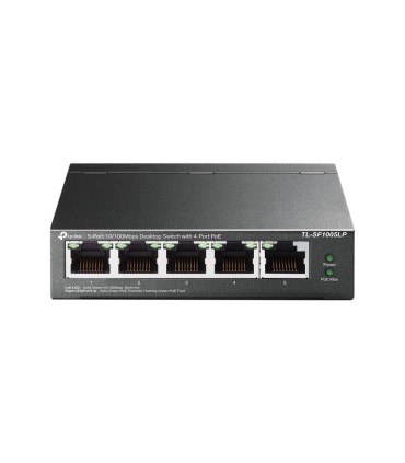 TP-LINK Switch  5x10Base-T / 100Base-TX PoE ports 4 TL-SF1005LP