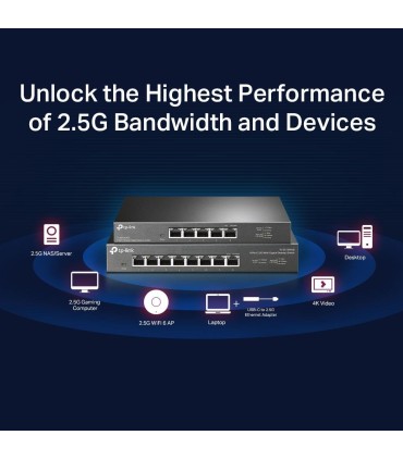 TP-LINK Switch  TL-SG105-M2 Desktop/pedestal TL-SG105-M2