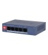 DAHUA Switch  DH-CS4005-4ET1GT-36 Switch layer L2 4xRJ-45 ports RJ-45 Ports Type Fast Ethernet (10/100) 1xGigabit Ethernet (copp