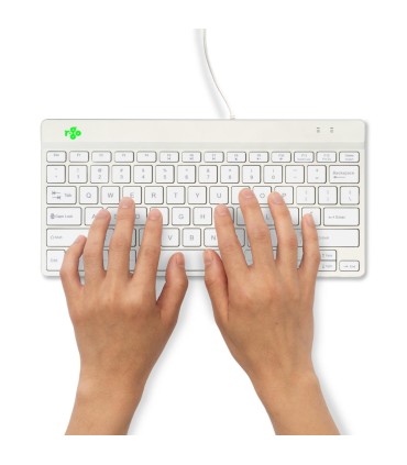 R-GO TOOLS KEYBOARD COMPACT BREAK ENG/WHITE RGOCOUSWDWH 