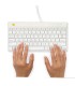 R-GO TOOLS KEYBOARD COMPACT BREAK ENG/WHITE RGOCOUSWDWH 