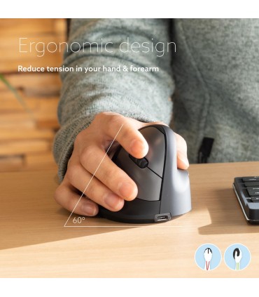 R-GO TOOLS MOUSE USB OPTICAL BREAK/BLACK RGOHBRSWLBL 