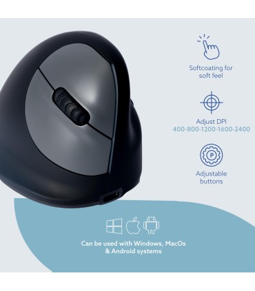 R-GO TOOLS MOUSE USB OPTICAL BREAK/BLACK RGOHBRSWLBL 