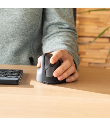 R-GO TOOLS MOUSE USB OPTICAL WRL/LEFT BLACK RGOHEWLL 