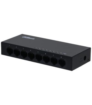 DAHUA Switch  SG1008-EUR Switch type Unmanaged Switch layer L2 8xRJ-45 ports RJ-45 Ports Type Gigabit Ethernet (10/100/1000) SG1