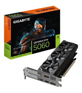 GIGABYTE Graphics Card  NVIDIA GeForce RTX 5060 8 GB GDDR7 128 bit PCIE 5.0 16x GPU 2512 MHz Triple slot Fansink GV-N5060OC-8GL