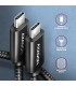 AXAGON CABLE USB-C TO USB-C 3M 240W/BRAID BLK BUCM2-CM30AB 