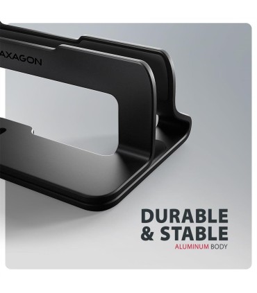 AXAGON NB ACC STAND 10"-17.3"/VERT. ALUMINUM STND-VB 