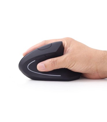GEMBIRD MOUSE USB OPTICAL WRL BLACK/ERGONOMIC MUSW-ERGO-01 