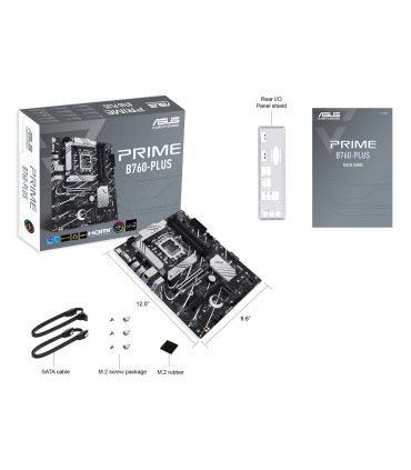 ASUS Mainboard  Intel B760 Express LGA1700 ATX Memory DDR5 Memory slots 4 2xPCI-Express 3.0 1x 1xPCI-Express 4.0 16x 1xPCI-Expre