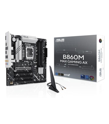 ASUS Mainboard  Intel B860 Express LGA1851 Micro-ATX Memory DDR5 Memory slots 4 B860MMAXGAMINGAX
