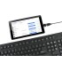 GEMBIRD KEYBOARD FLEXIBLE USB ENG/BLACK KB-109F-B 