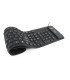 GEMBIRD KEYBOARD FLEXIBLE USB ENG/BLACK KB-109F-B 