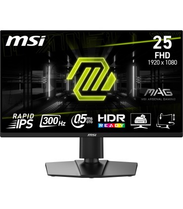 MSI LCD Monitor  MAG 255PXF 24.5" Gaming Matte Panel IPS 1920x1080 16:9 300Hz 0.5 ms Speakers Colour Black MAG255PXF