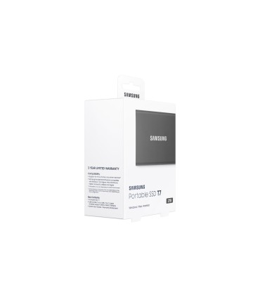 SAMSUNG External SSD  T7 2TB USB 3.2 Write speed 1000 MBytes/sec Read speed 1050 MBytes/sec MU-PC2T0T/WW