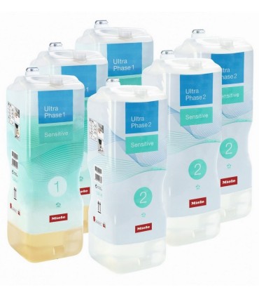 Miele UltraPhase 1 + UltraPhase 2 pesuvahendi komplekt Sensitive