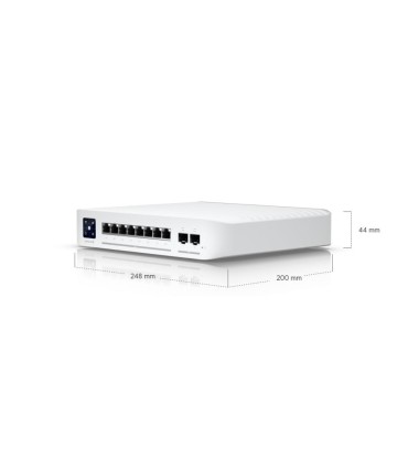 UBIQUITI Switch  Switch Enterprise 8 PoE Type L3 8x2.5GbE 2xSFP+ PoE ports 8 120 Watts USW-ENTERPRISE-8-POE