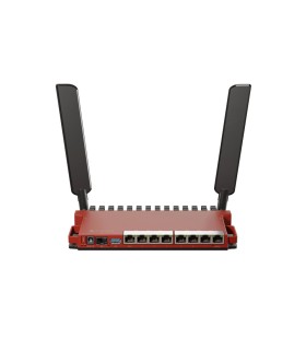 MIKROTIK Wireless Router  Wireless Router Wi-Fi 6 IEEE 802.11ax USB 3.0 8x10/100/1000M 1xSPF Number of antennas 2 L009UIGS-2HAXD