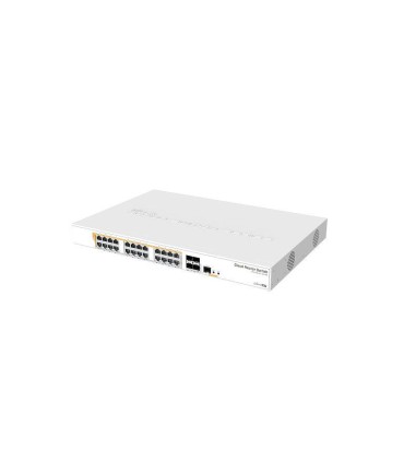 MIKROTIK Switch  Type L3 Rack 24x10Base-T / 100Base-TX / 1000Base-T 4xSFP+ 1xRJ45 CRS328-24P-4S+RM