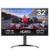LG LCD Monitor  32UR550K-B 31.5" Gaming/4K Matte Panel VA 3840x2160 16:9 60Hz 4 ms Speakers 32UR550K-B