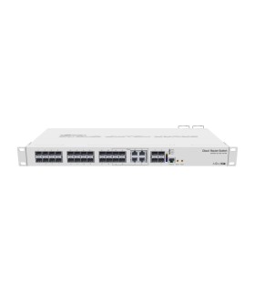 MIKROTIK Switch  CRS328-4C-20S-4S+RM Type L2 Rack 1U 4x10/100/1000BASE-T/SFP combo 20xSFP 4xSFP+ 1xRJ45 CRS328-4C-20S-4S+RM