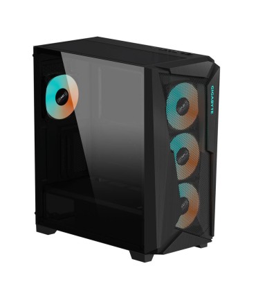 GIGABYTE Case  C301G V2 BLACK MidiTower Case product features Transparent panel Not included ATX EATX MicroATX MiniITX Colour Bl