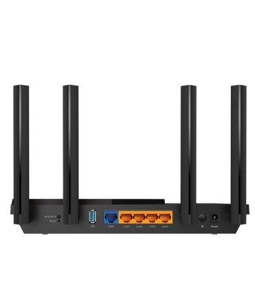 TP-LINK Wireless Router  Wireless Router 3000 Mbps Wi-Fi 6 USB 3.0 1 WAN 4x10/100/1000M Number of antennas 4 ARCHERAX55