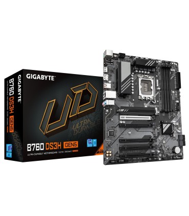 GIGABYTE Mainboard  Intel B760 Express LGA1700 ATX Memory DDR5 Memory slots 4 B760DS3HGEN5
