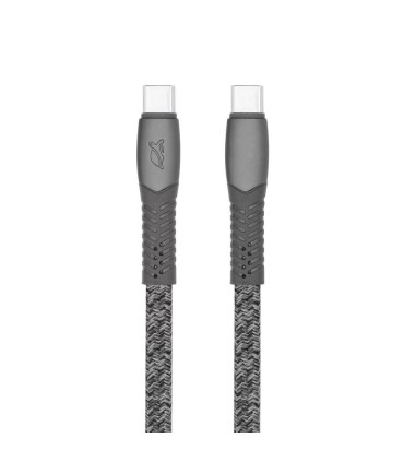RIVACASE CABLE USB-C TO USB-C 1.2M/GREY PS6105 GR12 