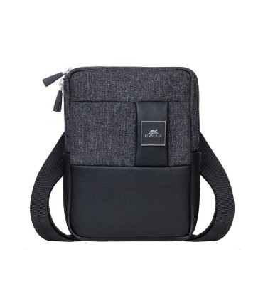 RIVACASE TABLET CASE CROSSBODY 8"/8810 BLACK MELANGE 