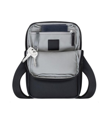 RIVACASE TABLET CASE CROSSBODY 8"/8810 BLACK MELANGE 