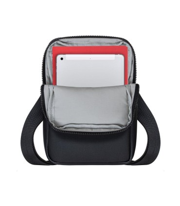 RIVACASE TABLET CASE CROSSBODY 8"/8810 BLACK MELANGE 