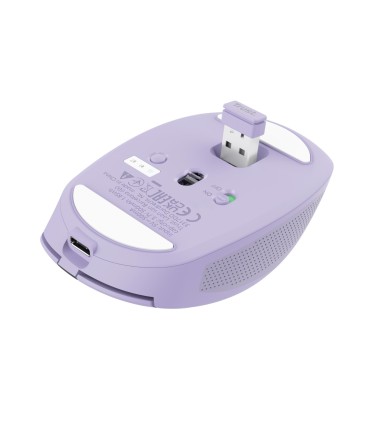 TRUST MOUSE USB OPTICAL WRL OZAA/PURPLE 25384 