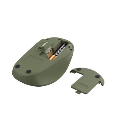 TRUST MOUSE USB OPTICAL WRL YVI+/GREEN 24552 