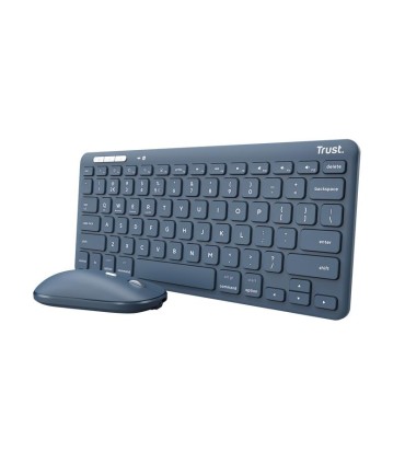TRUST KEYBOARD +MOUSE WRL LYRA/BLUE 24937 