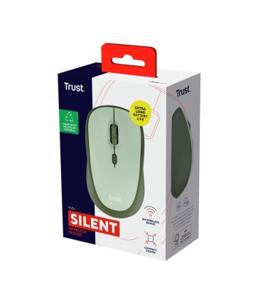 TRUST MOUSE USB OPTICAL WRL YVI+/GREEN 24552 