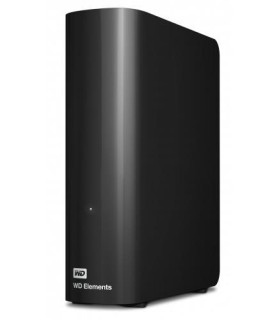 WESTERN DIGITAL External HDD  Elements Desktop 12TB USB 3.0 Drives 1 Black WDBWLG0120HBK-EESN