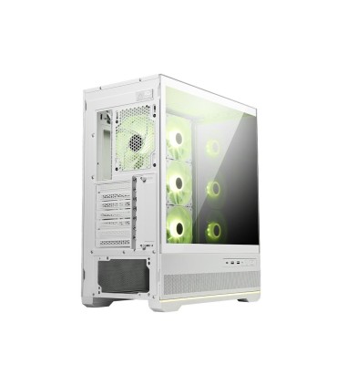 MSI Case  MAG PANO 110R PZ / WHITE MidiTower Case product features Transparent panel Not included Colour Black MAGPANO110RPZWHIT