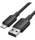 VENTION CABLE USB2.0 TO LIGHTNING/2M BLACK LAMBH 