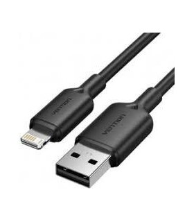 VENTION CABLE USB2.0 TO LIGHTNING/2M BLACK LAMBH 