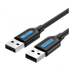 VENTION CABLE USB2.0 MALE TO MALE/2M BLACK COJBH 