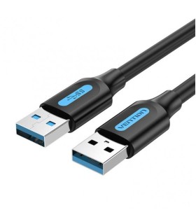 VENTION CABLE USB3.0 MALE TO MALE/1.5M BLACK CONBG 