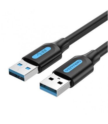 VENTION CABLE USB3.0 MALE TO MALE/1.5M BLACK CONBG 