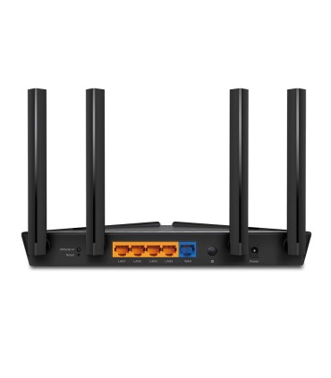 TP-LINK Wireless Router  Wi-Fi 6 (802.11ax) Data speed 2402 Mbit/s Ethernet WAN Yes WAN connection type RJ-45 Ethernet LAN Yes 4