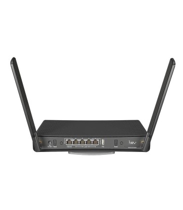 MIKROTIK Wireless Router  Wireless Access Point 1200 Mbps IEEE 802.3ac USB 2.0 1 WAN 4x10/100/1000M RBD53IG-5HACD2HND
